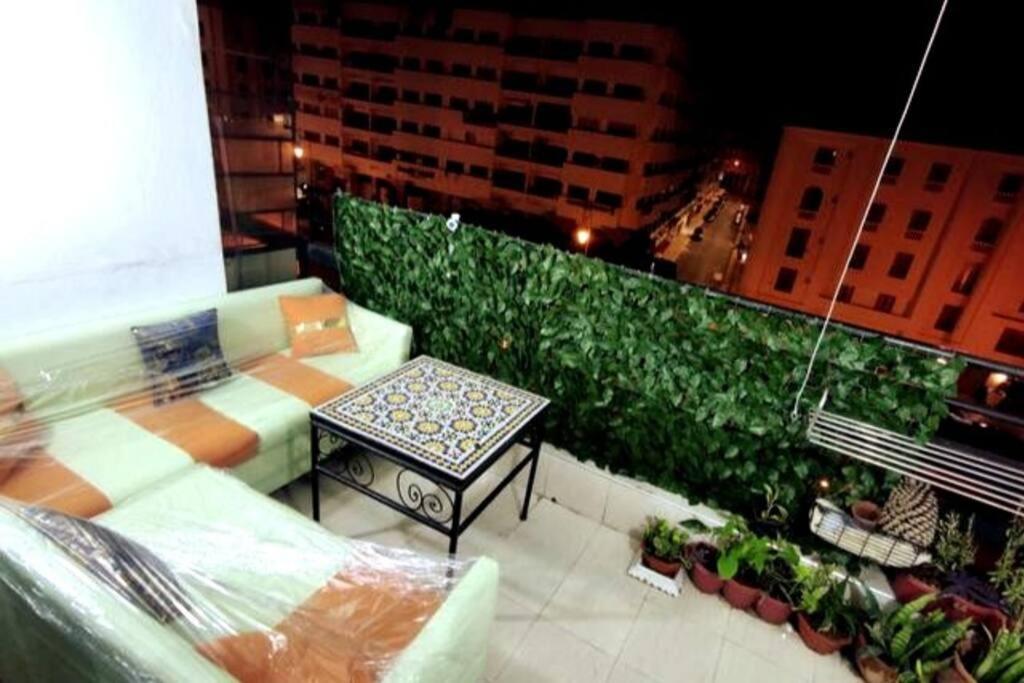 Panoramic View Of Downtown Rabat Apartment Bagian luar foto