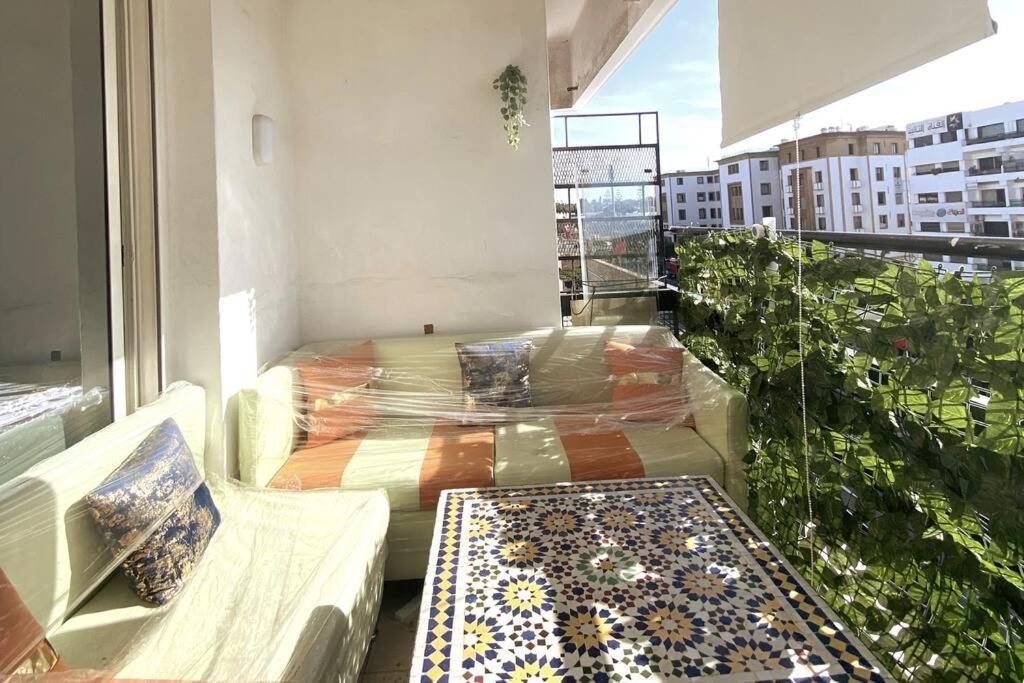 Panoramic View Of Downtown Rabat Apartment Bagian luar foto