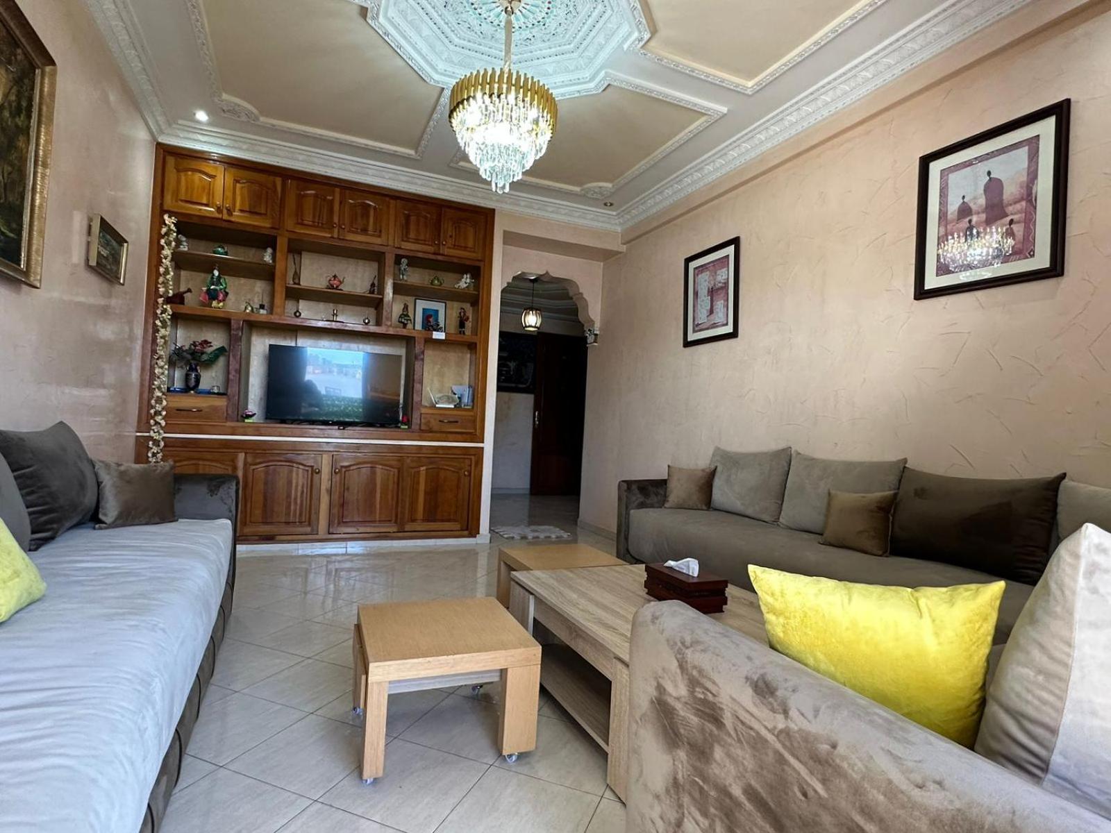 Panoramic View Of Downtown Rabat Apartment Bagian luar foto